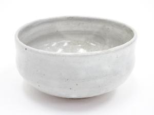 作家物　白釉茶碗